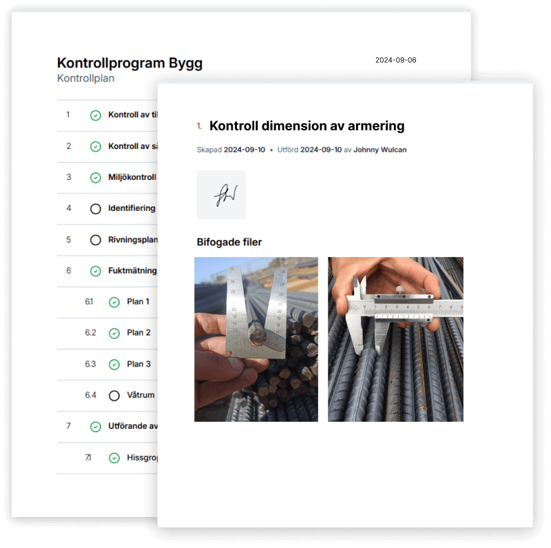 Exportera proffsiga rapporter i pdf format